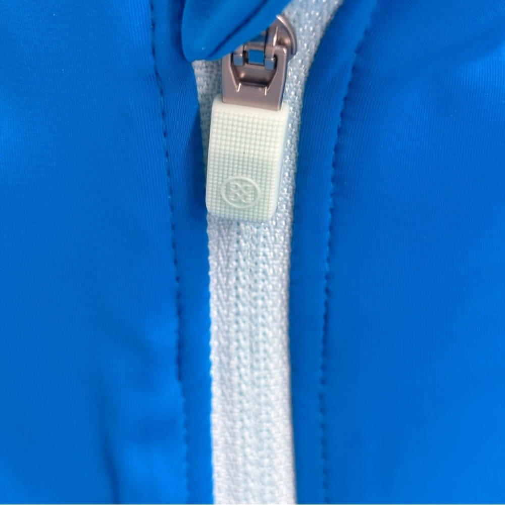 G/ Fore Color Block Silky Tech 1/4  zip golf tennis pullover Catalina women Sz M - Picture 7 of 11